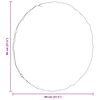 vidaXL Sitzkissen 2 pcs Rosa &Oslash;80 x 29 cm Stoff