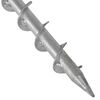 vidaXL Schirmst&auml;nder 55 cm Verzinkter Stahl