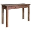vidaXL Konsolentisch Massives Mahagoniholz 123x42x75 cm