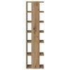 vidaXL Schuhschr&auml;nke 2 Stk. Artisan-Eiche 28x27x102 cm Holzwerkstoff