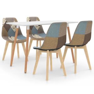 vidaXL TV-Einheit Set mit Schubladen Braun 120 x 30 x 39 cm Holz