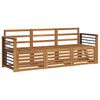 vidaXL Sofagarnituren 3 pcs Massivholz Akazie