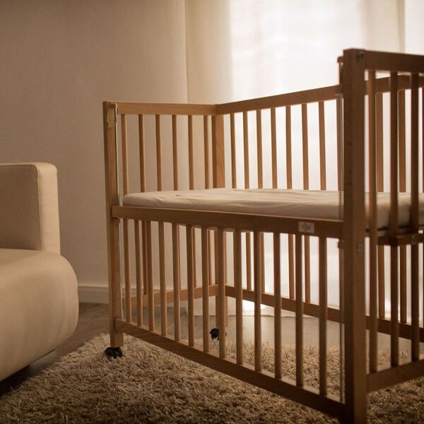 tiSsi Beistellbett Sophie 95x45x82 cm Natur
