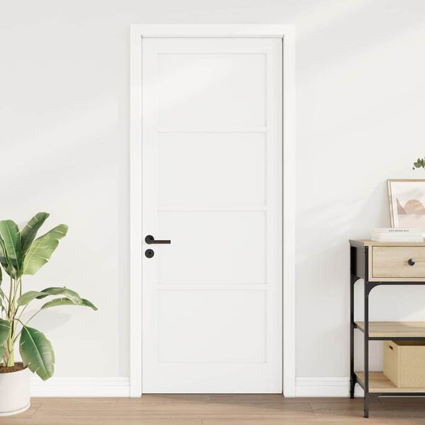 vidaXL Interior T&uuml;r ORKDAL Wei&szlig; 83 x 211 cm Sperrholz