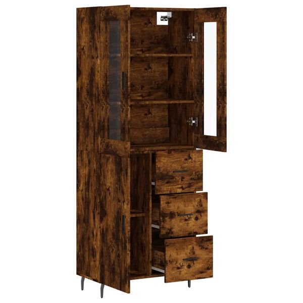 vidaXL Highboard R&auml;uchereiche 69,5x34x180 cm Holzwerkstoff