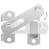 vidaXL T&uuml;rverschluss 12 pcs Silber 70 x 8 mm Stahl