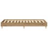 vidaXL Bettgestell ohne Matratze Artisan-Eiche 90x200cm Holzwerkstoff