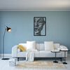 Homemania Wanddekoration Silhouette 65x100 cm Metall Schwarz