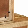 vidaXL Schminktisch Braun 100 x 40 x 120 cm Massivholz Mango