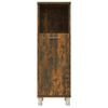 vidaXL Badschrank R&auml;uchereiche 30x30x95 cm Holzwerkstoff