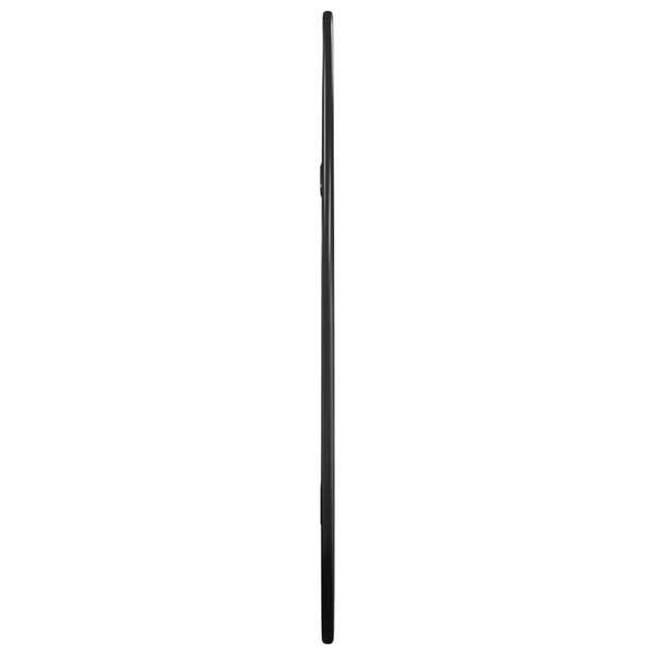 vidaXL Wandspiegel Schwarz 50x20 cm
