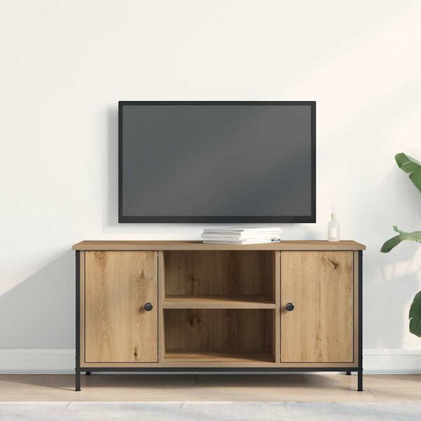 vidaXL TV-Schr&auml;nk Artisan-Eiche 100 x 40 x 50 cm Holzwerkstoff