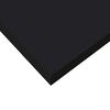 vidaXL Schweberegale 4 Stk. Schwarz 40x23x3,8 cm MDF