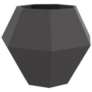 vidaXL Pflanzk&uuml;bel Schwarz 100 x 100 x 80 cm Stahl
