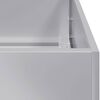 vidaXL Pflanzk&uuml;bel 280x80x40 cm Verzinkter Stahl