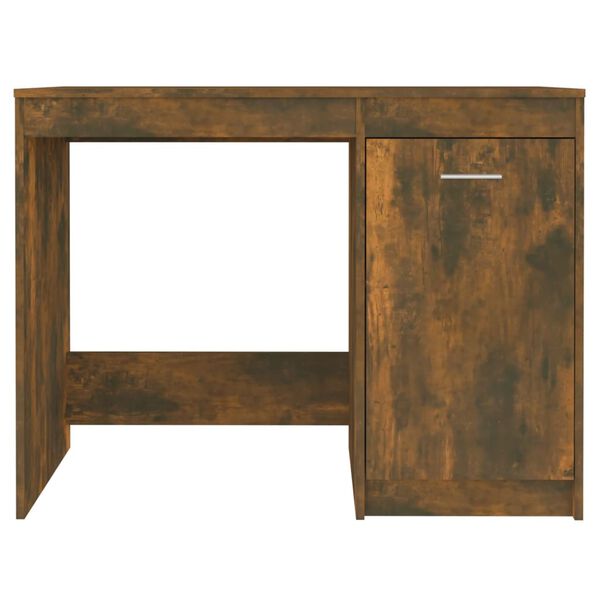 vidaXL Schreibtisch R&auml;uchereiche 100x50x76 cm Holzwerkstoff
