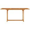 vidaXL 7-tlg. Garten-Essgruppe Massivholz Teak