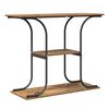 vidaXL Konsolentisch Altholz 101 x 35 x 80,5 cm Holzwerkstoff