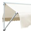 vidaXL Freistehende Markise 500x300 cm Creme