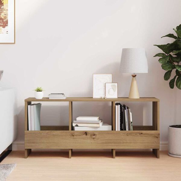 vidaXL Magazinregal Artisan-Eiche 102 x 30 x 45 cm