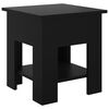 vidaXL Couchtisch Schwarz 40x40x42 cm Holzwerkstoff
