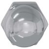 vidaXL Eichelmuttern 2 pcs Silber 12,8 x 12,8 x 6,5 cm Stahl