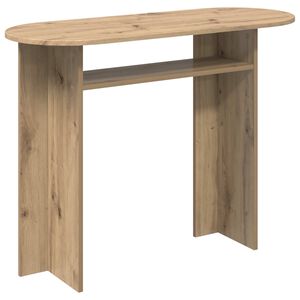 vidaXL Konsolentisch Artisan-Eiche 100 x 39,5 x 75 cm Holzwerkstoff