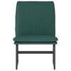 vidaXL Loungesessel Dunkelgr&uuml;n 52x75x76 cm Stoff