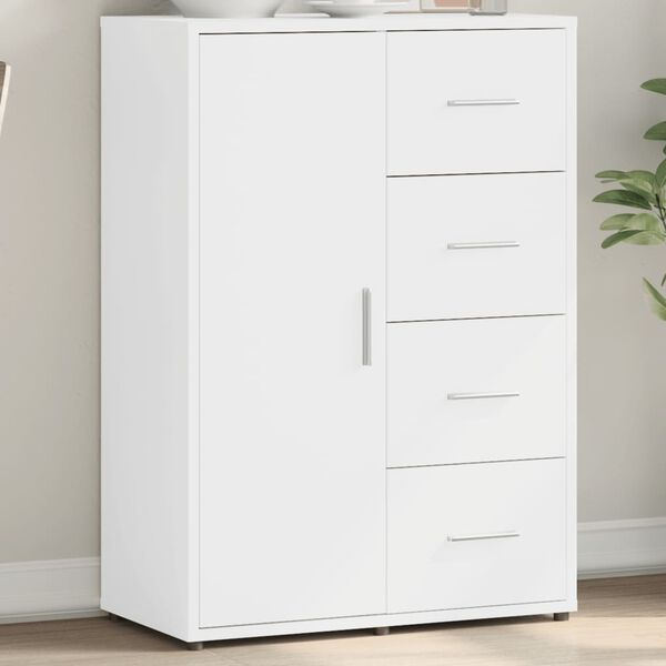 vidaXL Sideboard Wei&szlig; 60x31x84 cm Holzwerkstoff