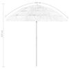 vidaXL Sonnenschirm Hawaii Wei&szlig; 240 cm