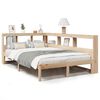 vidaXL Massivholzbett mit Regal ohne Matratze 120x200 cm Kiefer