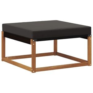 vidaXL Outdoor-Fu&szlig;hocker Massivholz Akazie Natur