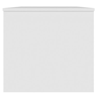 vidaXL Couchtisch Weiß 102x50,5x46,5 cm Holzwerkstoff