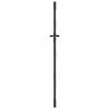vidaXL Gartentor Schwarz 85 x 175 cm Pulverbeschichteter Stahl