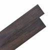 vidaXL Bodenplanken Dunkelbraun 2,51 m&sup2; 18 Stk. PVC