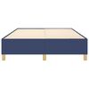 vidaXL Boxspringbettgestell Blau 140x190 cm Stoff