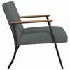 vidaXL Sessel Dunkelgrau 59 x 75 x 78 cm Stoff