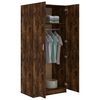 vidaXL Kleiderschrank R&auml;uchereiche 80x52x180 cm Holzwerkstoff
