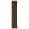 vidaXL Kaminumrandung Braun Eichen-Optik 75x20x87,5 cm Holzwerkstoff