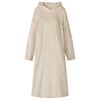 vidaXL Decken-Hoodie Beige M Flanell