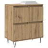 vidaXL Sideboards 3 pcs Artisan-Eiche 180 x 35 x 70 cm Holzwerkstoff