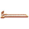 vidaXL Bettgestell Braun 140 x 190 cm Holz