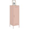 vidaXL Highboard Rosa 36x39x113 cm Stahl