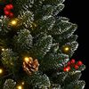 vidaXL K&uuml;nstlicher Weihnachtsbaum 300 LEDs 210 cm