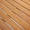 vidaXL Gartentisch 140x80x74 cm Massivholz Akazie