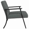 vidaXL Sessel Dunkelgrau 59 x 75 x 78 cm Stoff
