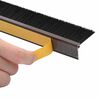 vidaXL Selbstklebende T&uuml;rb&uuml;rstendichtungen 6 pcs Braun 100 cm