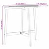 vidaXL Bistrogarnitur mit Kissen 3 pcs &Ouml;l-Natur Massivholz Akazie