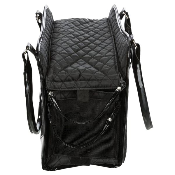 TRIXIE Haustiertasche Amina 18x29x37 cm Schwarz