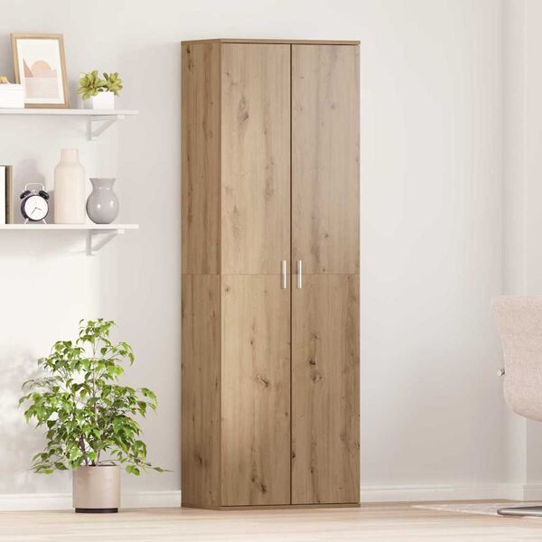 vidaXL Highboard Eiche handwerklich 60 x 35 x 180 cm Holzwerkstoff